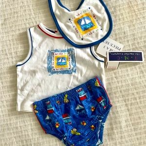 NWT infant boy 3pc set